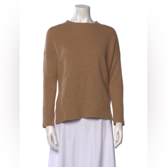 Cuyana Women's Sweater in Warm Tan